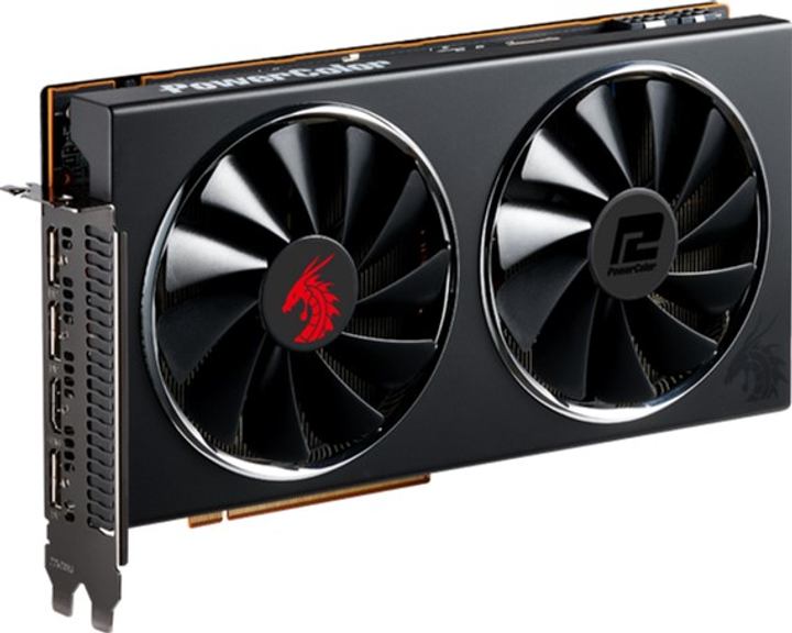 Видеокарта PowerColor Radeon RX 5700 8GB Red Dragon GDDR6 (AXRX 5700 8GBD6-3DHR/OC) б/у